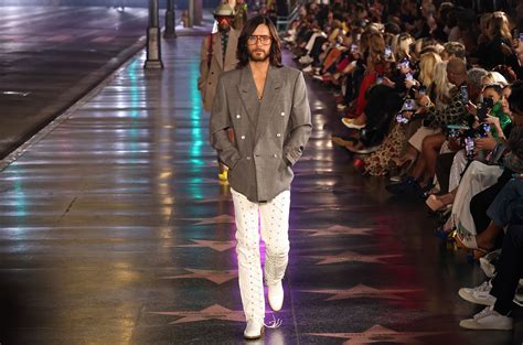 jared leto gucci runway|jared leto news.